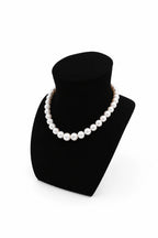 10.5-11.5mm White Freshwater Round Pearl Necklace - AAAA Quality